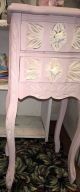 Vintage Country French Pink Nightstand Accent Entry Way - Annie Sloan Chalk Paint 1900-1950 photo 2