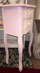 Vintage Country French Pink Nightstand Accent Entry Way - Annie Sloan Chalk Paint 1900-1950 photo 3