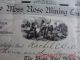 1897 Moss Rose Mining Company Stock Certificate Seattle Washington Antique 6 Mining photo 1