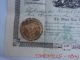 1897 Moss Rose Mining Company Stock Certificate Seattle Washington Antique 6 Mining photo 2