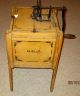 Antique Wooden Stencil - American Butter Churn - Bluffton,  Indiana - Org Mustard Paint Primitives photo 4