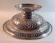 Sterling Silver Round Centerpiece Bowl On Pedestal - Gorham - Pierced Design Bowls photo 6