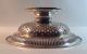Sterling Silver Round Centerpiece Bowl On Pedestal - Gorham - Pierced Design Bowls photo 7