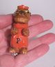 Vtg Anri Italy Wood Carved Tiger College Mascot Princeton University Football P Carved Figures photo 1