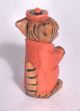Vtg Anri Italy Wood Carved Tiger College Mascot Princeton University Football P Carved Figures photo 6
