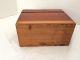 Vintage Dovetail Wood Recipe Index Card File Box With Old Handwritten Recipes Boxes photo 4