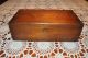 19th Century Locking Document Box Made From Mahogany With Boxes photo 2