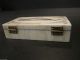 Antique Style Folk Art Whale Scrimshaw Bone & Wood Trinket Box 1793 Scrimshaws photo 5