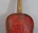 Antique Mid - 19thc Handmade Folk Art Violin & Bow,  Inlaid Stars,  Unrestored,  Nr String photo 10