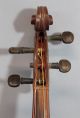 Antique Mid - 19thc Handmade Folk Art Violin & Bow,  Inlaid Stars,  Unrestored,  Nr String photo 6