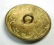 Antique French Enamel Button Paris Back Hand Paint Flowers & Diamond Details Buttons photo 1