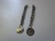Very Rare Ancient Medieval Or Islamic Silver Earrings Islamic photo 4