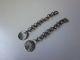 Very Rare Ancient Medieval Or Islamic Silver Earrings Islamic photo 5