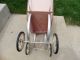 Antique Wicker Baby Doll Buggy Pink - Wood,  Metal,  & Wicker - South Bend Toys Baby Carriages & Buggies photo 7