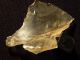 Translucent Prehistoric Tool Made From Libyan Desert Glass Found In Egypt 5.  69gr Neolithic & Paleolithic photo 4