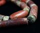 Ancient Pre Columbian Tairona Agate & Jasper Stone Beads Necklace The Americas photo 2