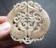 Old China White Jade Hand - Carved Phoenix Pendants T32 Necklaces & Pendants photo 1