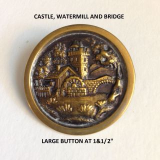 Large Antique Button 