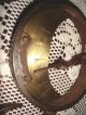 Early 1800 ' S Iron And Brass Western Buffalo Hide & Fur Scale,  