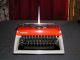Adler - Contessa - Two Tone - Typewriter ; Pop Art Orange Cool Design. Typewriters photo 2