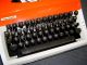 Adler - Contessa - Two Tone - Typewriter ; Pop Art Orange Cool Design. Typewriters photo 8