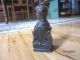 Oak Carved Bust Furniture Finial Figural Victorian Cabinet Top Newel Post Cap Finials photo 1