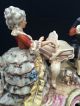 Antique Porcelain.  Dresden Musicians.  With Mark And Number. Figurines photo 2