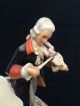 Antique Porcelain.  Dresden Musicians.  With Mark And Number. Figurines photo 5