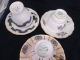 12 English Bone China Teacups Royal Adderly Ascot Vale Clarence Crown Salisbury Cups & Saucers photo 1