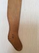 Child ' S Old Solid Wood Sock Dryer Stocking Stretcher Laundry Shaper Drying Tool Primitives photo 3