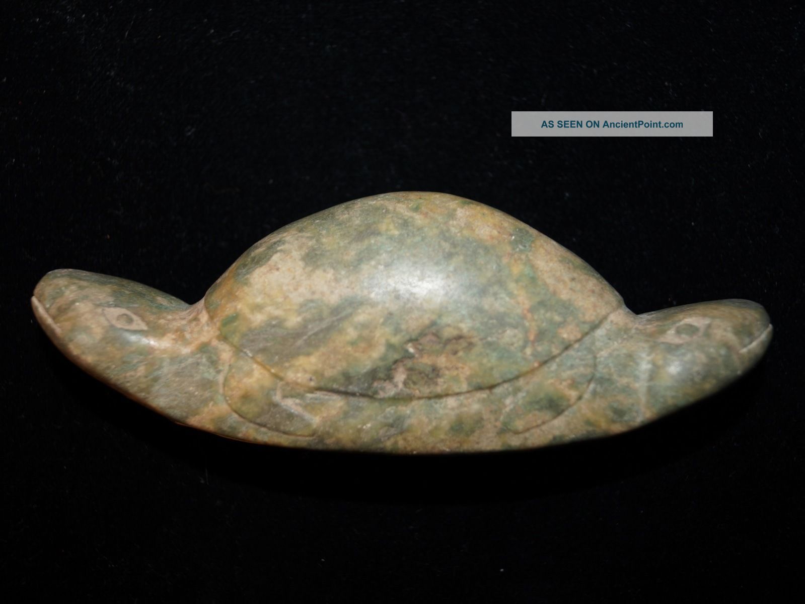 Incredible Double Headed Turtle Effigy 2x Pictured Spiro Leflore Co.  Oklahoma The Americas photo