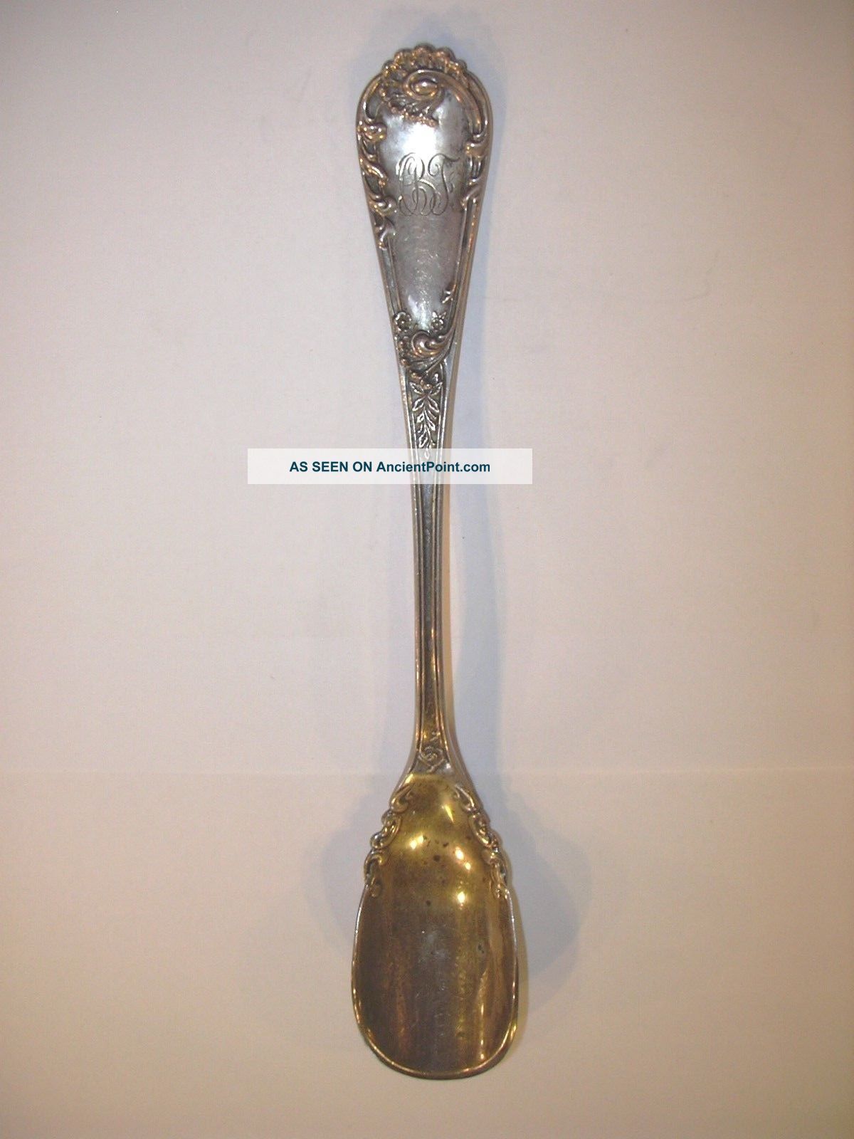 Dominick & Haff Sterling Silver Soft Cheese/marrow Scoop Louis Xiv Old Style Flatware & Silverware photo