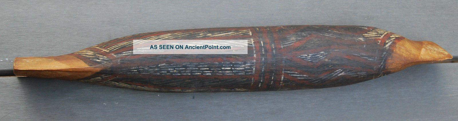 Old Aboriginal Painted Canoe - Groote Eylandt Pacific Islands & Oceania photo