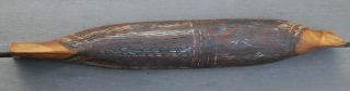 Old Aboriginal Painted Canoe - Groote Eylandt photo
