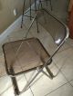Plia Anonima Castelli Italy Lucite Mid Century Folding Chrome Lexan Chairs 3 Mid-Century Modernism photo 9