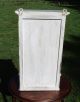 Vintage French Provincial White Wood Medicine Cabinet Apothecary Beveled Glass 1900-1950 photo 7