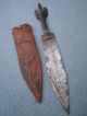 Antique Somali Billao Dagger African Tribal Knife Machete Sword Ethnographic Old Other African Antiques photo 9
