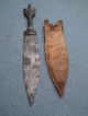 Antique Somali Billao Dagger African Tribal Knife Machete Sword Ethnographic Old Other African Antiques photo 3