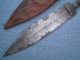 Antique Somali Billao Dagger African Tribal Knife Machete Sword Ethnographic Old Other African Antiques photo 8