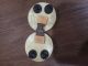 Antique Adorable Button Clasps - - Year 1922 Written On Back Buttons photo 1