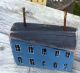 Repurposed Wood Saltbox Home Primitive Rustic Home Folk Art By A.  Gambrel Ooak B Primitives photo 1