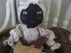 Primitive Doll Black Mammy Folk Art Puppy Debbiesfromtheheart Primitives photo 1