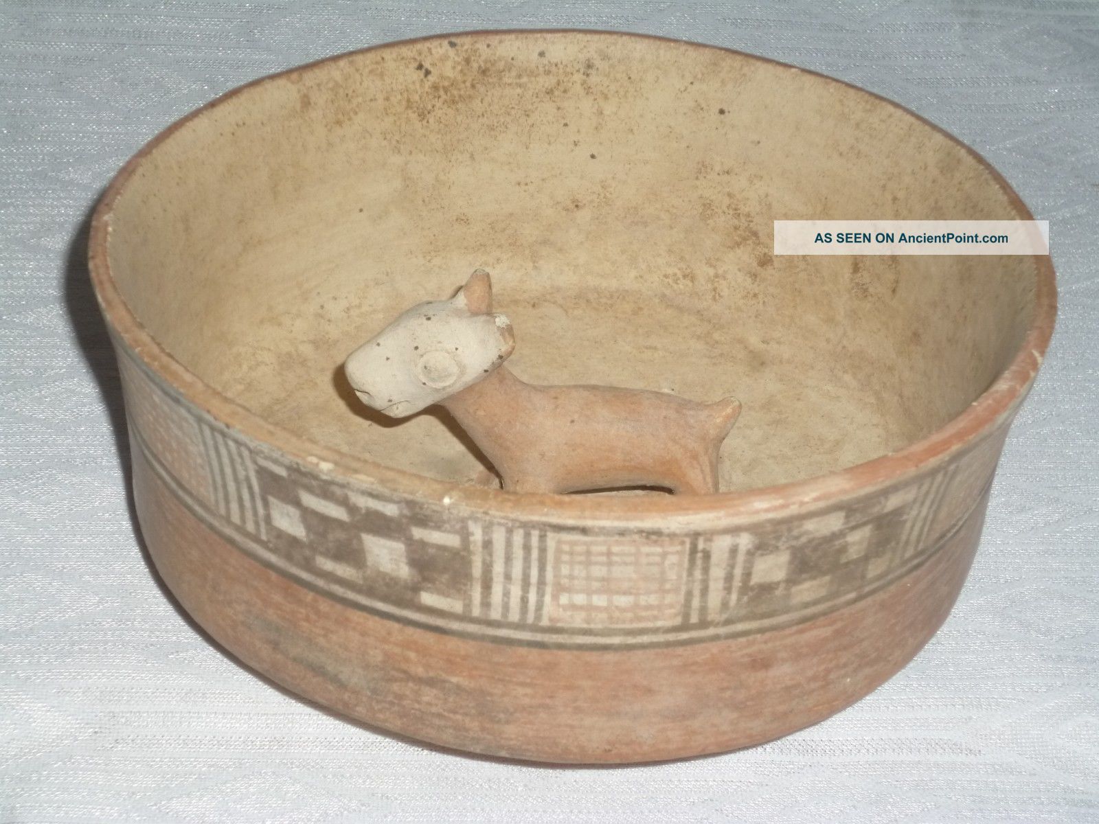 Ceremonial Vessel Pacha With Llama Inca - Cajamarca Pre Columbian The Americas photo