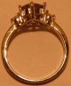 Ladies Ring Car Boot Find,  18k White Gold Gp, British photo 5