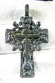 Rare Tudor Period Bronze Radiate Cross Pendant - Wearable Artifact - Ab69 Roman photo 2