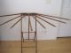 Old Primitive Wood Folding Drying Rack Eight Arms Perfect Fabric Herb Diplay Primitives photo 8