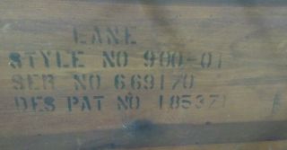 Vintage Lane Mid Century Coffee Table Dovetailed Acclaim Walnut Oak photo