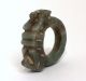 Jade Pre Columbian Ring - Mesoamerican Statue - Antique Artifacts The Americas photo 9