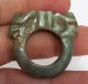 Jade Pre Columbian Ring - Mesoamerican Statue - Antique Artifacts The Americas photo 11