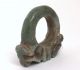 Jade Pre Columbian Ring - Mesoamerican Statue - Antique Artifacts The Americas photo 5